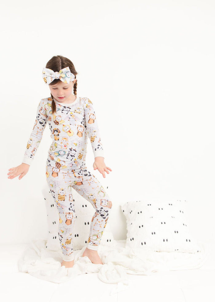 Meowster of Disguise Long Sleeve PJ's - Jammie Session