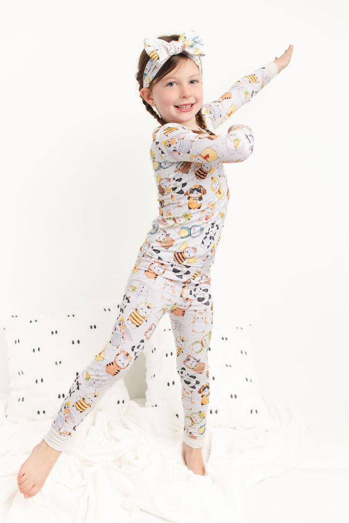 Meowster of Disguise Long Sleeve PJ's - Jammie Session