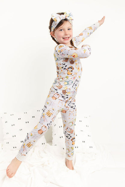 Meowster of Disguise Long Sleeve PJ's - Jammie Session