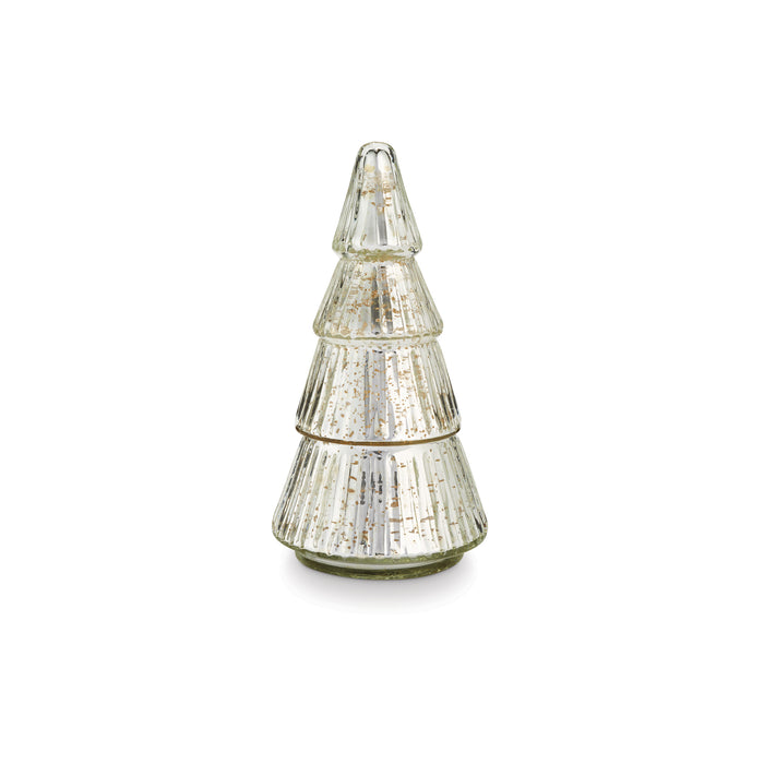 Mercury Glass Tree Candle