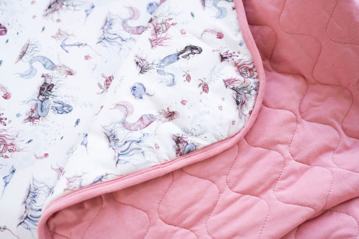 Mermaid Cove Adult Quilted Blanket BDLJ - Jammie Session
