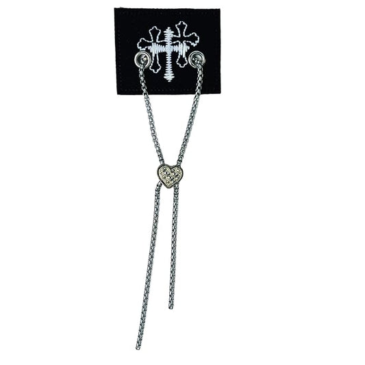 Metal Chained with Cotton Sew Patch