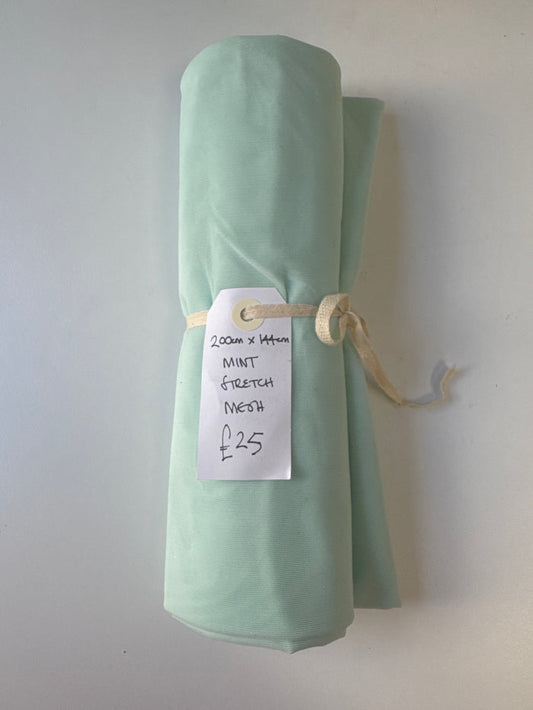 Mint Stretch Mesh Remnant