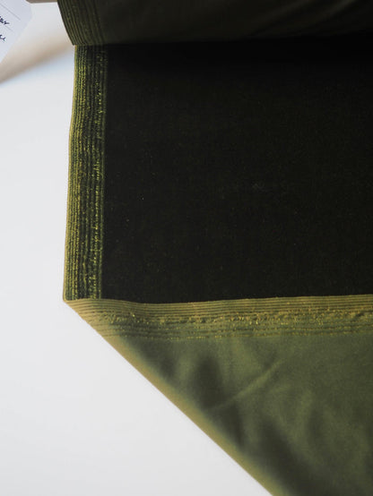Moss Stretch Velour