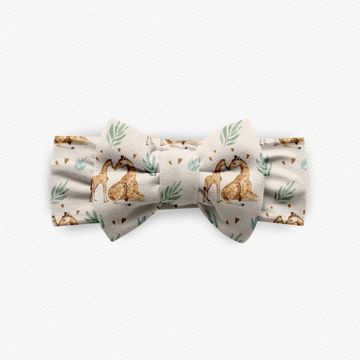 Mother's Love (Giraffe) Bow - Jammie Session