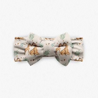 Mother's Love (Giraffe) Bow - Jammie Session