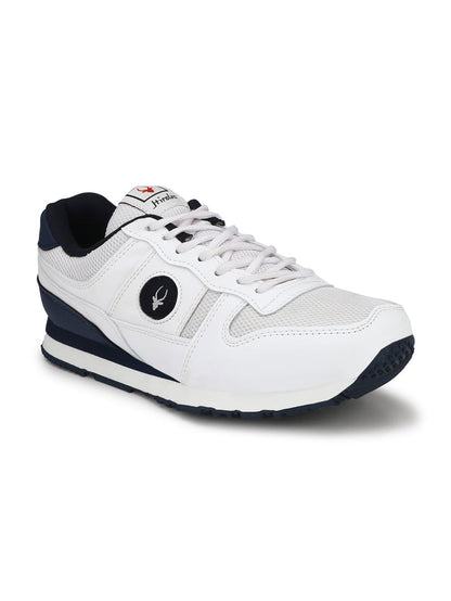 Multisport Jogger Shoes- White/Blue (HRL1954WTB)