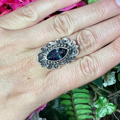 Mystic Topaz Ring