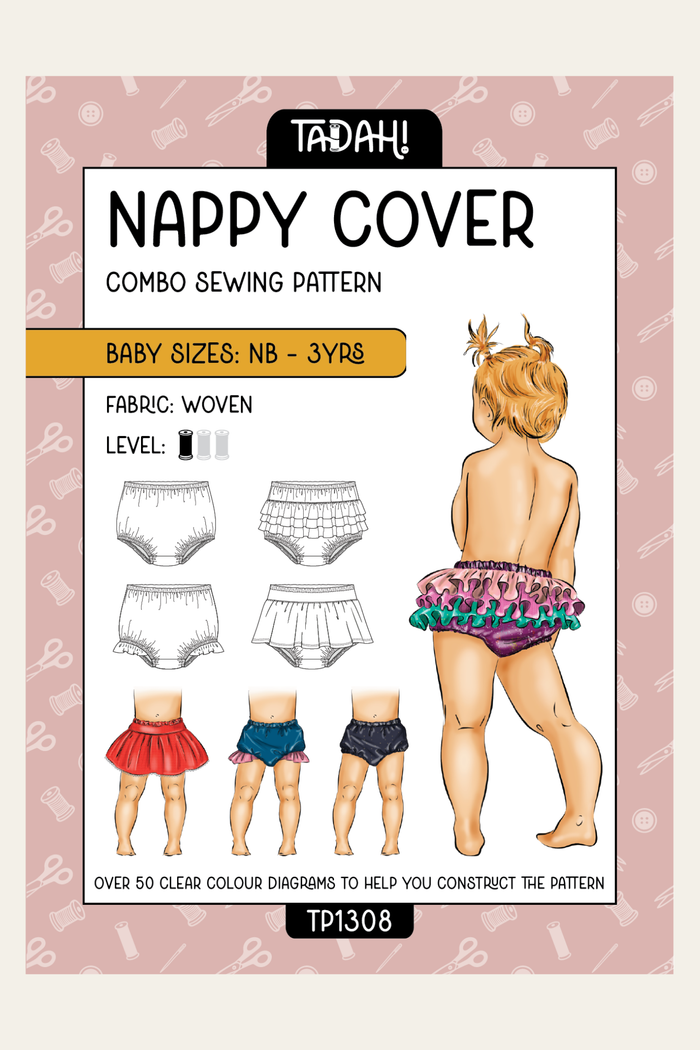 Nappy Cover Combo Sewing Pattern