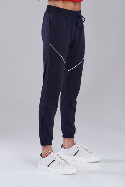 Navy Blue Emerge Track Trouser -  Men