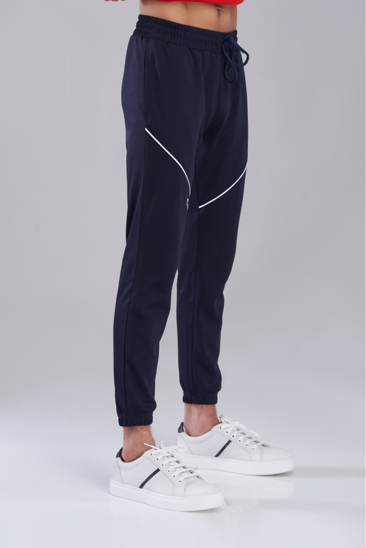 Navy Blue Emerge Track Trouser -  Men