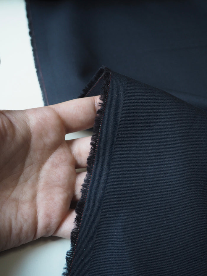 Navy Cotton Twill