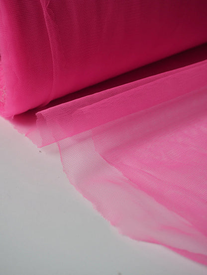 Neon Pink Extra Wide Tulle