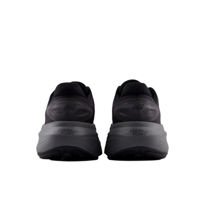 New Balance Men's Fresh Foam X More v6 Running Shoes in Black/Castlerock/Black Metallic AW25