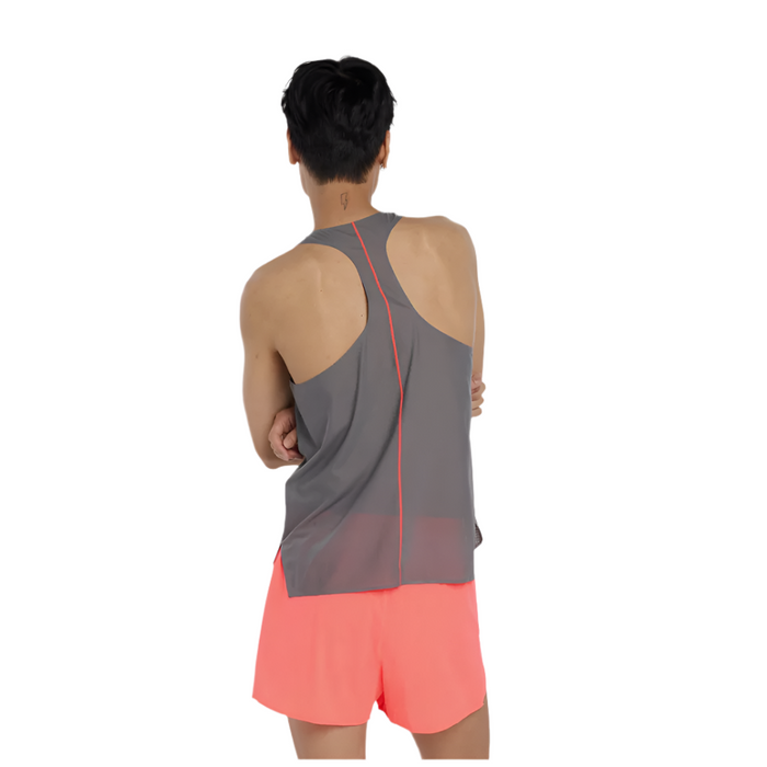 New Balance Men's Race Day Ultralight Singlet in Urgent Red AW25
