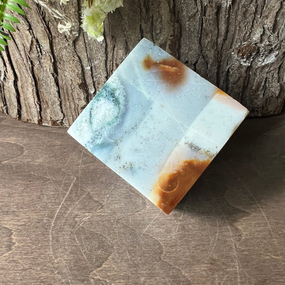 Ocean Jasper Cube