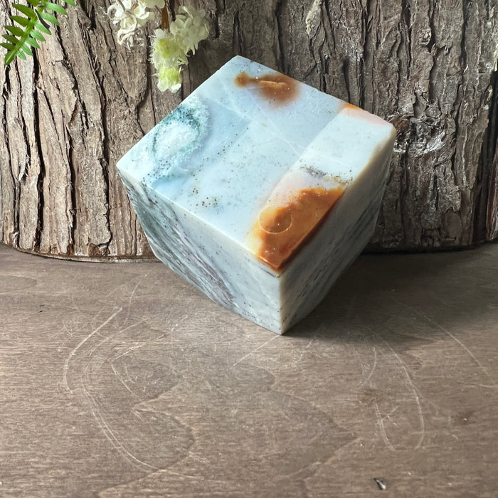 Ocean Jasper Cube