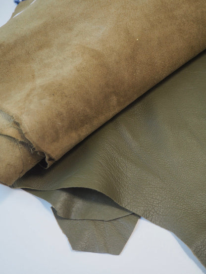Olive Napa Lambskin