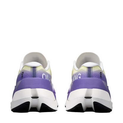 On Men's Cloudboom Max Running Shoes in White/Juniper SS26