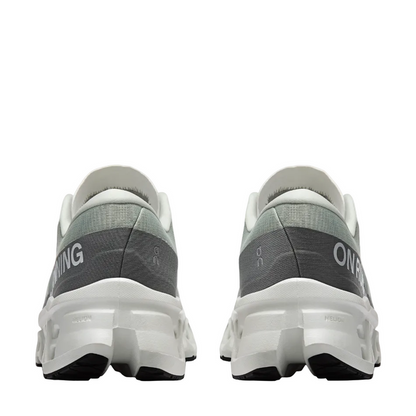 On Men's Cloudmonster 3 Running Shoes in Tin/Ivory SS26