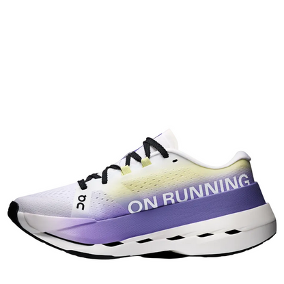 On Women's Cloudboom Max Running Shoes in White/Juniper SS26