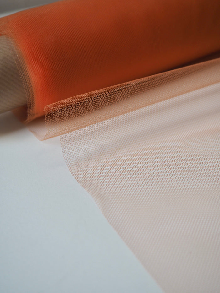 Orange Illusion Tulle