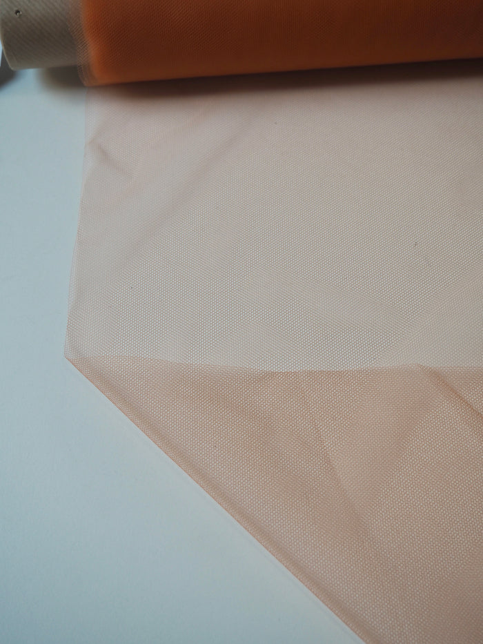 Orange Illusion Tulle