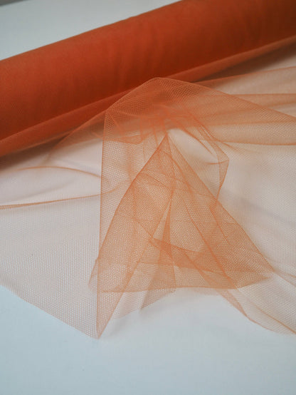 Orange Illusion Tulle