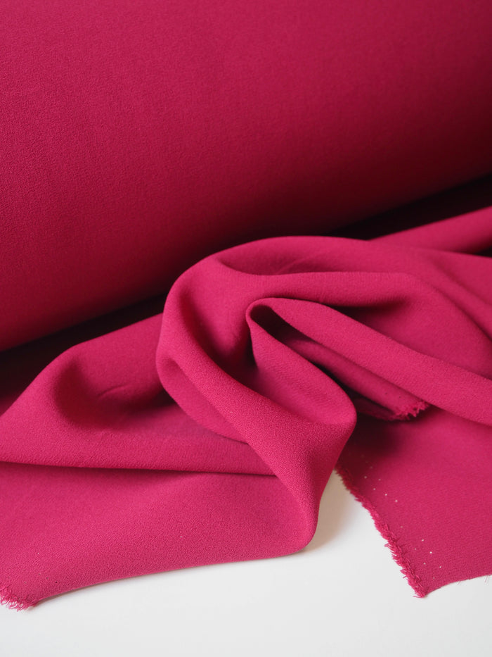 Orchid Heavy Silk Georgette