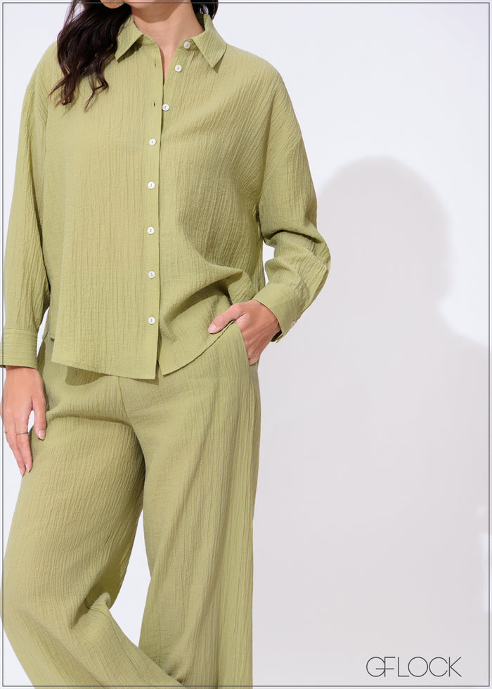 Oversized Shirt - 300425