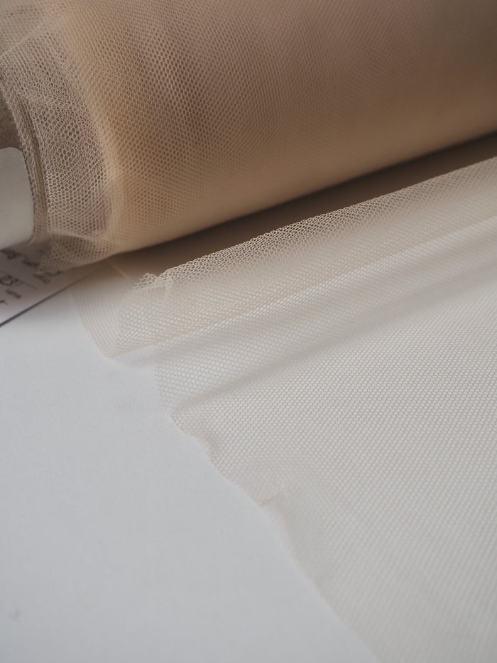Pale Beige Tulle