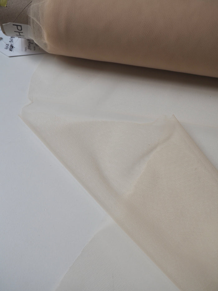 Pale Beige Tulle