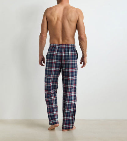 Pantalon long homme tartan bleu Dim Flannel