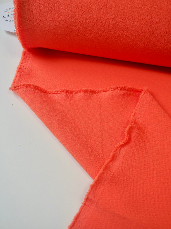 Papaya Stretch Heavy Crepe