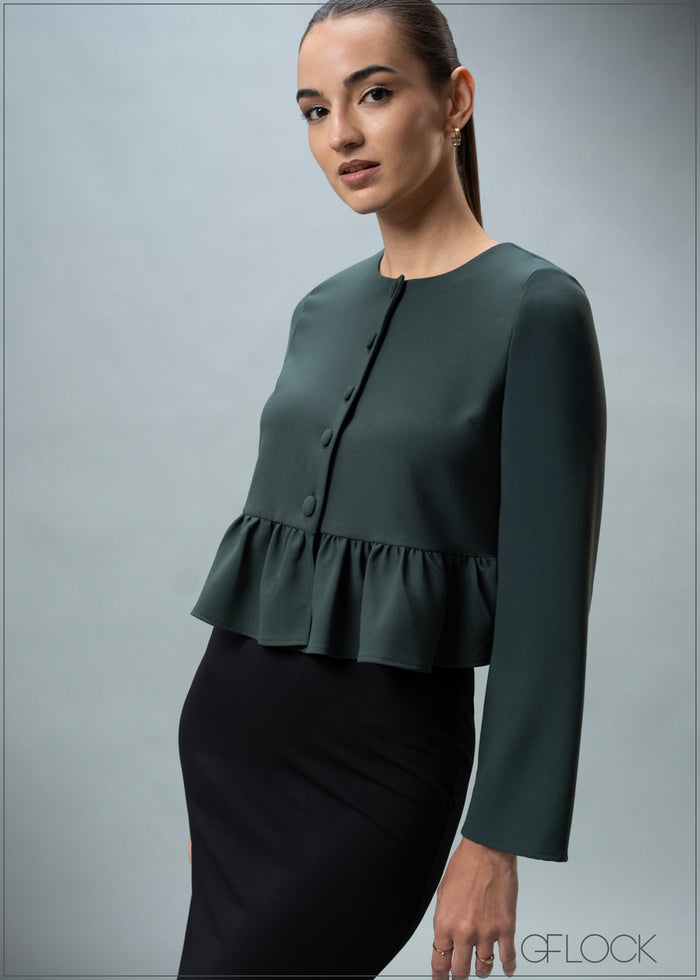 Peplum Top - 010825