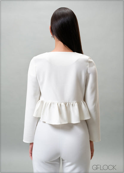 Peplum Top - 010825