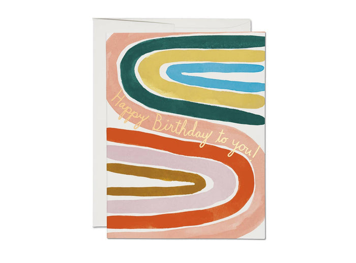 Perfect Rainbow Birthday Card