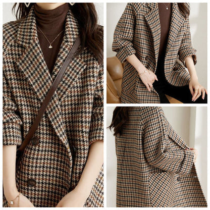 Persephone | Women's Checkered Jacket