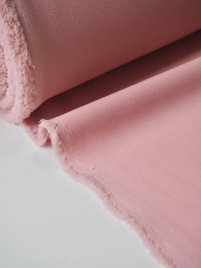 Petal Pink Stretch Heavy Crepe