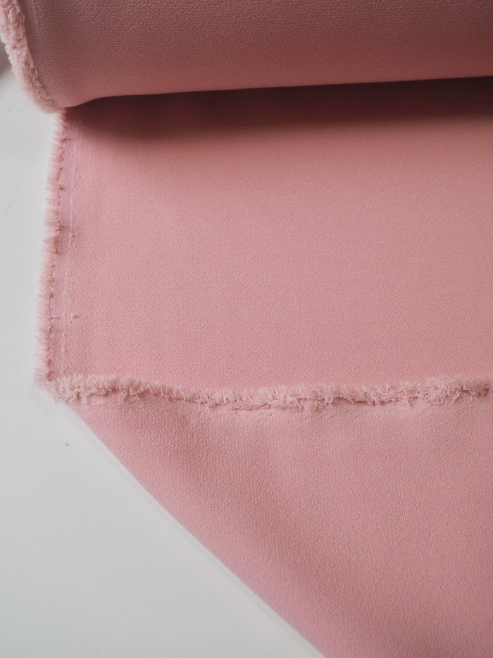 Petal Pink Stretch Heavy Crepe
