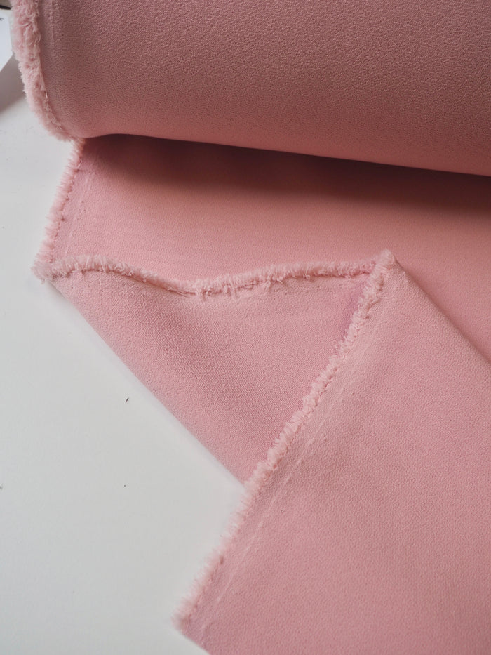 Petal Pink Stretch Heavy Crepe