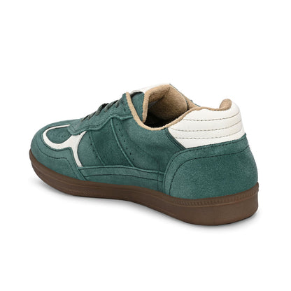PhoeniXX v2.0 Suede Leather Sneakers – Forest Green & White Unisex (HRLPNX02FGN)