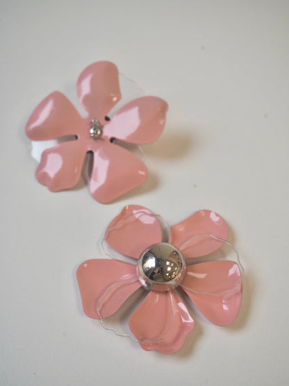 Pink Anemone Flower Embellishment 75mm