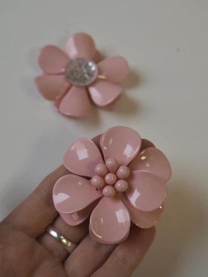 Pink Flower Embellishment 55mm