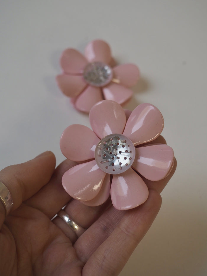 Pink Flower Embellishment 55mm