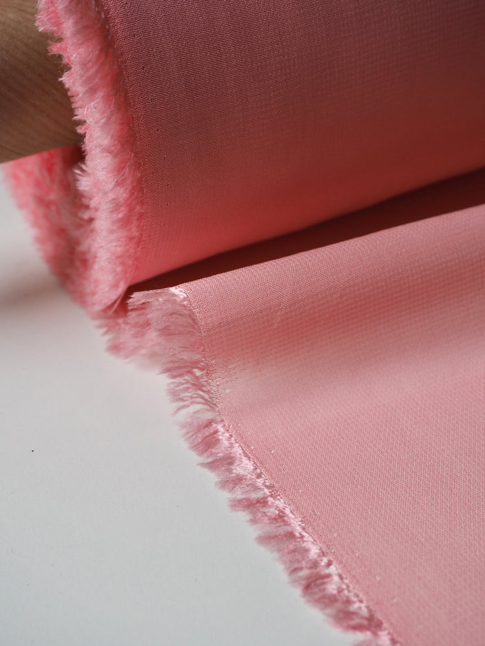 Pink Heavy Viscose Chiffon