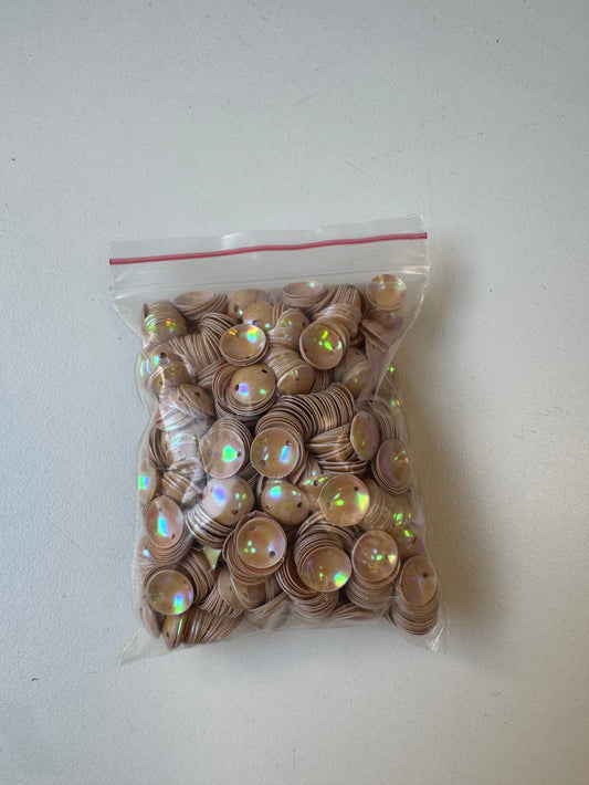 Pink Iridescent Sequins 52g