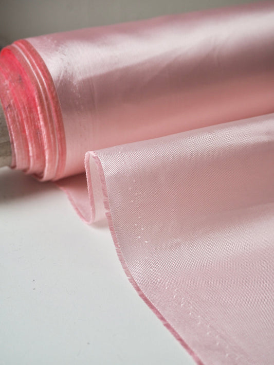 Pink Viscose Satin Twill Lining