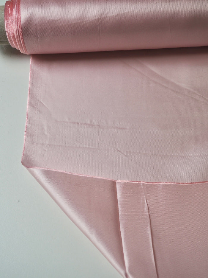 Pink Viscose Satin Twill Lining