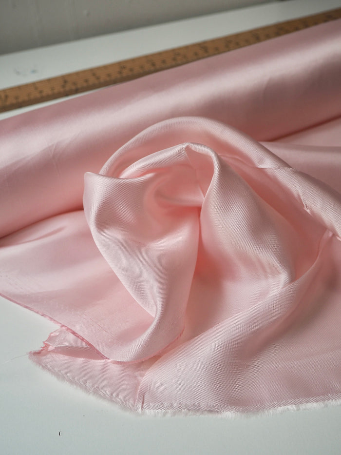 Pink Viscose Satin Twill Lining